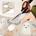 thumbnail image 6 of Yayeee Faucet Mat for Kitchen Sink 14.7" Diatomite Long Splash Guard Pad, Halloween Ghosts, 2 Pack, 6 of 7