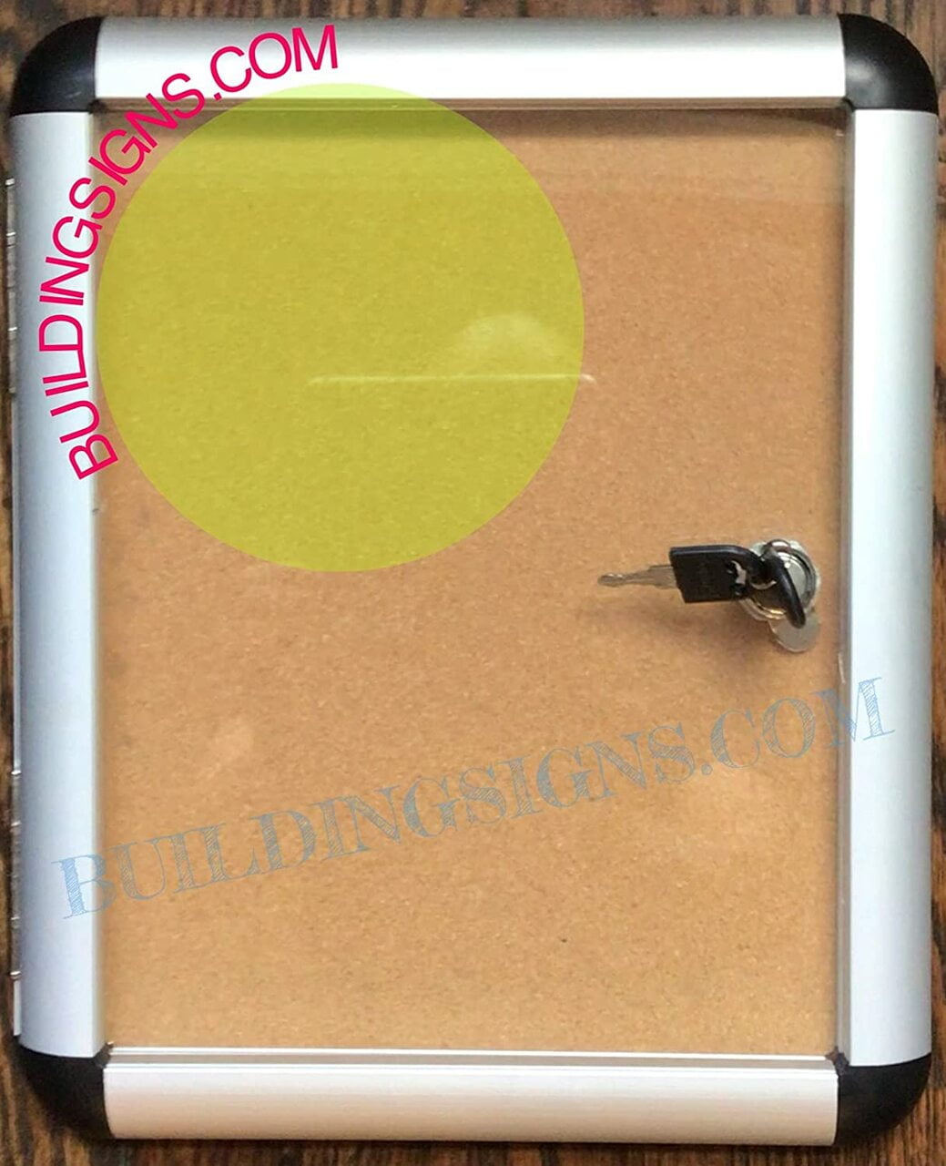 Lockable Poster frame ( With key, for 8.5x11, Heavy use