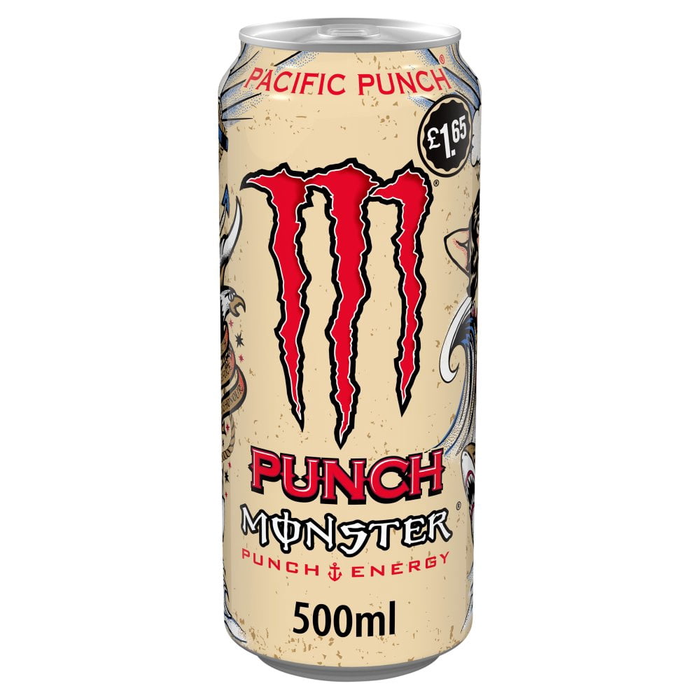 Monster Energy Drink Pacific Punch 500ml (pack of 12)