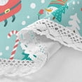 thumbnail image 3 of Coolnut 60" Christmas Snowman Round Tablecloth, Waterproof Stain and Wrinkle Resistant Washable Decorative Table Covers for Kitchen Dining Tabletop Party Outdoor Picnic, 3 of 7