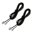thumbnail image 1 of 2X RJ11 6P4C Cuerda Cable de Telefono Modem ADSL 2 Metros, 1 of 4