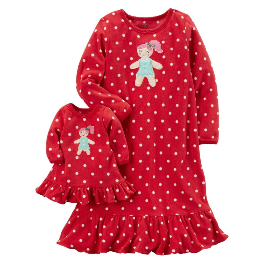 carters fleece gown