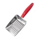 thumbnail image 2 of Recogedor de arena para gatos de acero inoxidable, pala profunda, cómodo agarre, pala de metal para gatos, recogedor de desechos para gatitos Rojo, 2 of 9