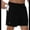Black, variant on Taigaofy Men's 5" Workout Athletic Running Shorts Quick Dry Lightweight Gym Shorts White L