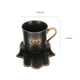 thumbnail image 4 of ColoMX 1 juego de tazas de té de consultorio decorativas de taza de leche de café malvado con platillo, 4 of 7