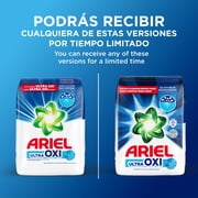 Ariel Laundry Detergent Powder, Ultra Oxi, Original Scent, 4.3 kg, 96 Loads