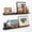 Picture Ledge Shelves,black, variant on Floating Picture Ledge Shelves for Wall Set of 2, 55 Inches Picture Shelf with Ledge, Nursery Book Shelf for Toys Storage Kids Bookshelf Wall Mounted Living Room Bedroom Decor Frames, Black