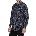 thumbnail image 5 of Camisa Vaquera Wrangler Hombre 20x W09 negro CH, 5 of 5