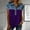 A1 Purple, variant on Denim Shirts for Women Button Up V Neck Lapel Collar Casual Short Sleeve Patchwork Western Blouses 2026 Denim Tops Button Collared Jean Shirt Patchwork Color Block Denim Shirts Summer Tunic Tops