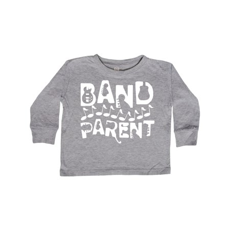 

Inktastic Musical Band Parent Music Notes White Gift Toddler Boy or Toddler Girl Long Sleeve T-Shirt