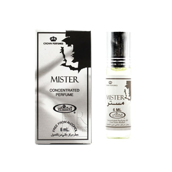 Mister- 6ml (.2 oz) Perfume Oil by Al-Rehab-24 pack