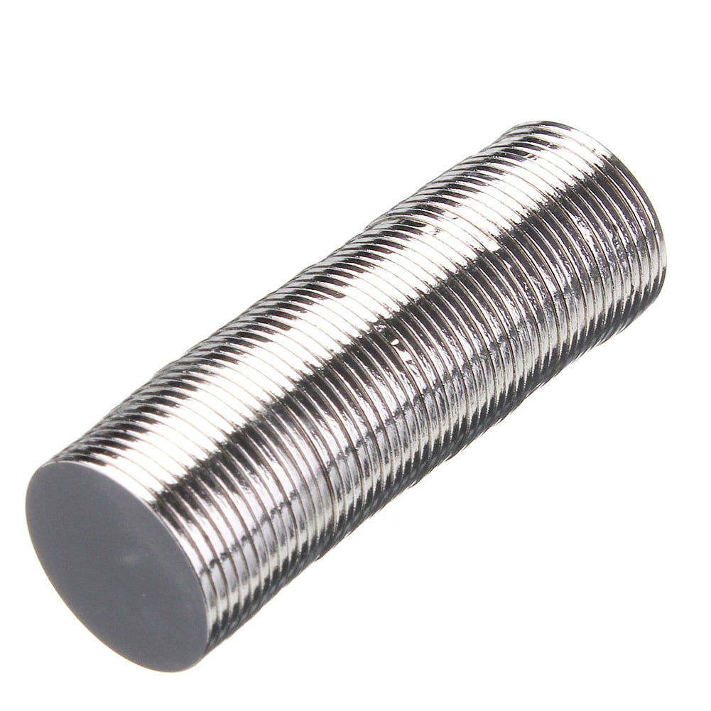 Round Magnetic Magnets N50 0.59"/15mm x 0.04"/1mm Super Strong Magnet 