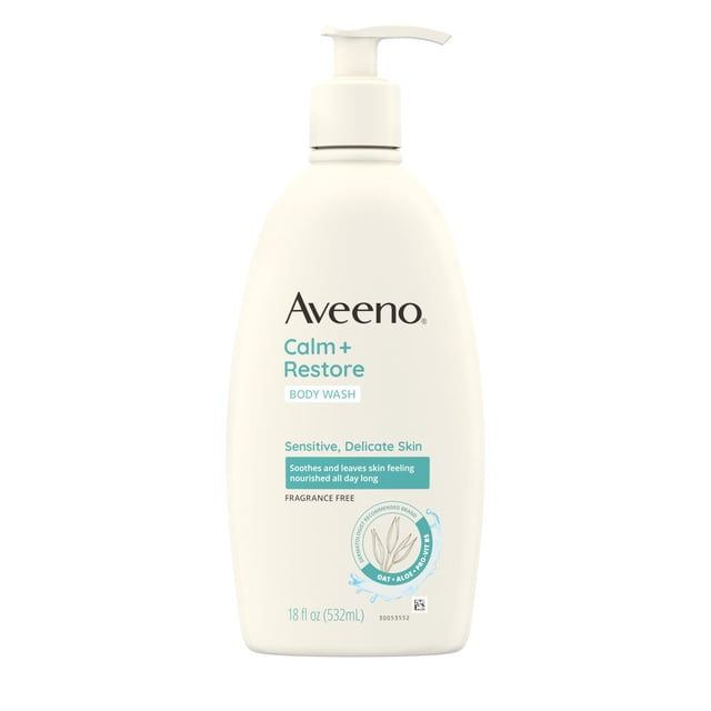 Gel de baño Aveeno Calm + Restore para pieles sensibles 532 ml