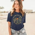 thumbnail image 7 of KimSoong Women Retro Desert Highway T-Shirt Adventure Shirts Funny Nature Graphic Tee Casual Short Sleeve Tee Tops, 7 of 7
