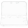thumbnail image 1 of OSTENT Protective Clear Crystal Hard Guard Case Cover Skin Shell for Nintendo 3DS XL LL Color Clear White, 1 of 7