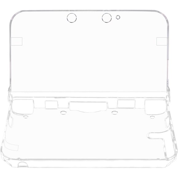 OSTENT Protective Clear Crystal Hard Guard Case Cover Skin Shell for Nintendo 3DS XL LL Color Clear White