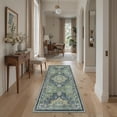 thumbnail image 4 of KUETH Modern 5x7 Area Rugs for Living Room, Non Slip Machine Washable Retro Rugs, Low Pile Chenille Print Rug for Bedroom, Dining Room, Home Office, 4 of 6
