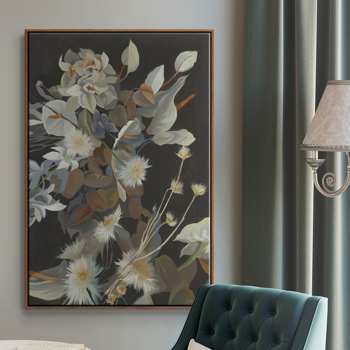 Turn a New Leaf Framed Premium Gallery Wrapped Canvas - Ready to Hang