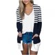 thumbnail image 2 of Cárdigan de mujer, moda, estampado, casual, manga larga, cárdigan, blusa de poliéster para mujer, 2 of 6
