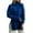 Blue, variant on MaFYtyTPR Plus Size Sweaters for Women Women's Long Sleeved Loose Solid Color High Neck Pullover Knitted Sweater Blue M