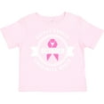 thumbnail image 3 of Inktastic October Breast Cancer Awareness Month Badge Boys or Girls Toddler T-Shirt, 3 of 5