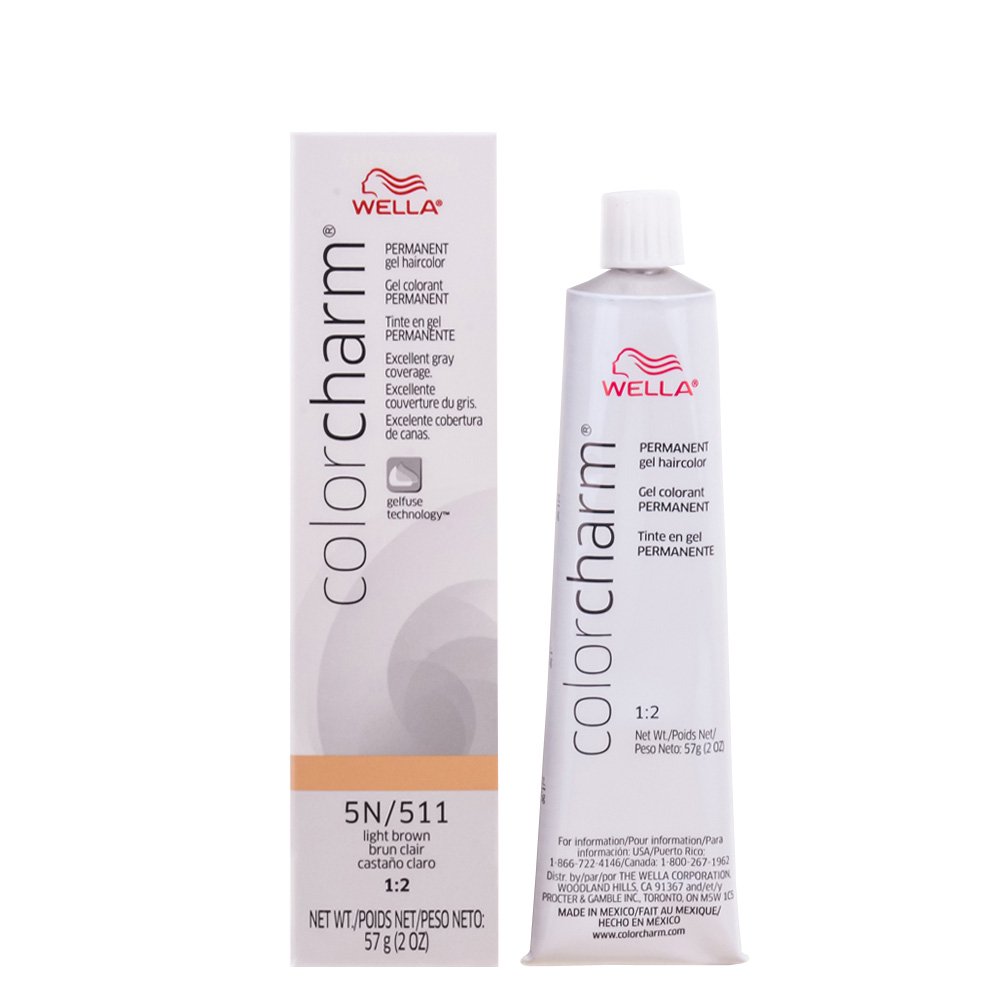Wella wella COLOR CHARM, HAIR COLOR gel, 511/5n light brown, 2 ounce