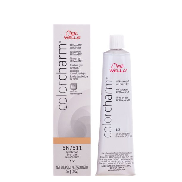 Wella wella COLOR CHARM, HAIR COLOR gel, 511/5n light brown, 2 ounce