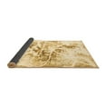 thumbnail image 2 of Ahgly Company Indoor Round Abstract Brown Modern Area Rugs, 4' Round, 2 of 4