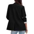 thumbnail image 5 of PRETTYGARDEN Blazers for Women Fall Work Office Suit Jackets Dressy Open Front Leopard Blazer Business Casual Outfits, 5 of 9