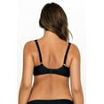 thumbnail image 2 of Women's Parfait P5251 Aline Shadow-Striped Underwire T-Shirt Bra (Black 34E), 2 of 5