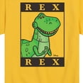 thumbnail image 3 of Toy Story 4 - Type Block Rex - Toddler & Youth Short Sleeve Graphic T-Shirt, 3 of 5