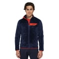 thumbnail image 3 of SWIX Adult Male Infinity Pile Midlayer Full Zip Jacket, Color: Dark navy, Size: L, 3 of 7