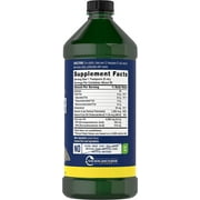 Cod Liver Oil Liquid | 48 fl oz (16 fl oz x 3 Bottles) | Lemon Flavor | by Carlyle