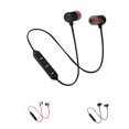 thumbnail image 4 of Bluetooth 4.2 Auriculares para el cuello Auriculares deportivos inalámbricos Auriculares estéreo con llamadas manos libres para teléfonos móviles, Negro Inevent DZ3896-02, 4 of 7