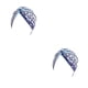thumbnail image 4 of Qarigey Pañuelos para la cabeza para mujer, estilo bohemio, multiusos, preatados, plisados, accesorios de ropa, de quimioterapia, tipo 11 tipo 11 2piezas Qarigey CBP390698, 4 of 5