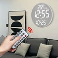 thumbnail image 4 of LED Digital Wall Clock Multifunctional Temperature Colorful Alarm Daily Clock Intelligent Household Display Clocks R1R1 Hanging, 4 of 8