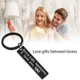 thumbnail image 4 of Drive Safe Handsome I Love You Llavero para novio, marido, papá, Navidad, cumpleaños, regalos del Día de San Valentín, 4 of 7