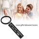 thumbnail image 1 of Llavero con texto en inglés "Drive Safe Handsome I Love You" para novio, esposo, papá, regalos de Navidad, cumpleaños y San Valentín, 1 of 7