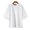 White, variant on INCERUN Men's Casual Half Sleeve T-Shirts Round Neck Summer Solid Color Basic Tops Tee