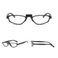 thumbnail image 2 of Vintage Mirrored Hombres Mujeres Moda Tonos Marco rojo Lente gris negro Hugo Mujer Gafas Hombre, 2 of 7