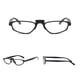 thumbnail image 4 of Gafas de sol Baoblaze Mujeres Hombres Black Frame Protección 400, 4 of 8