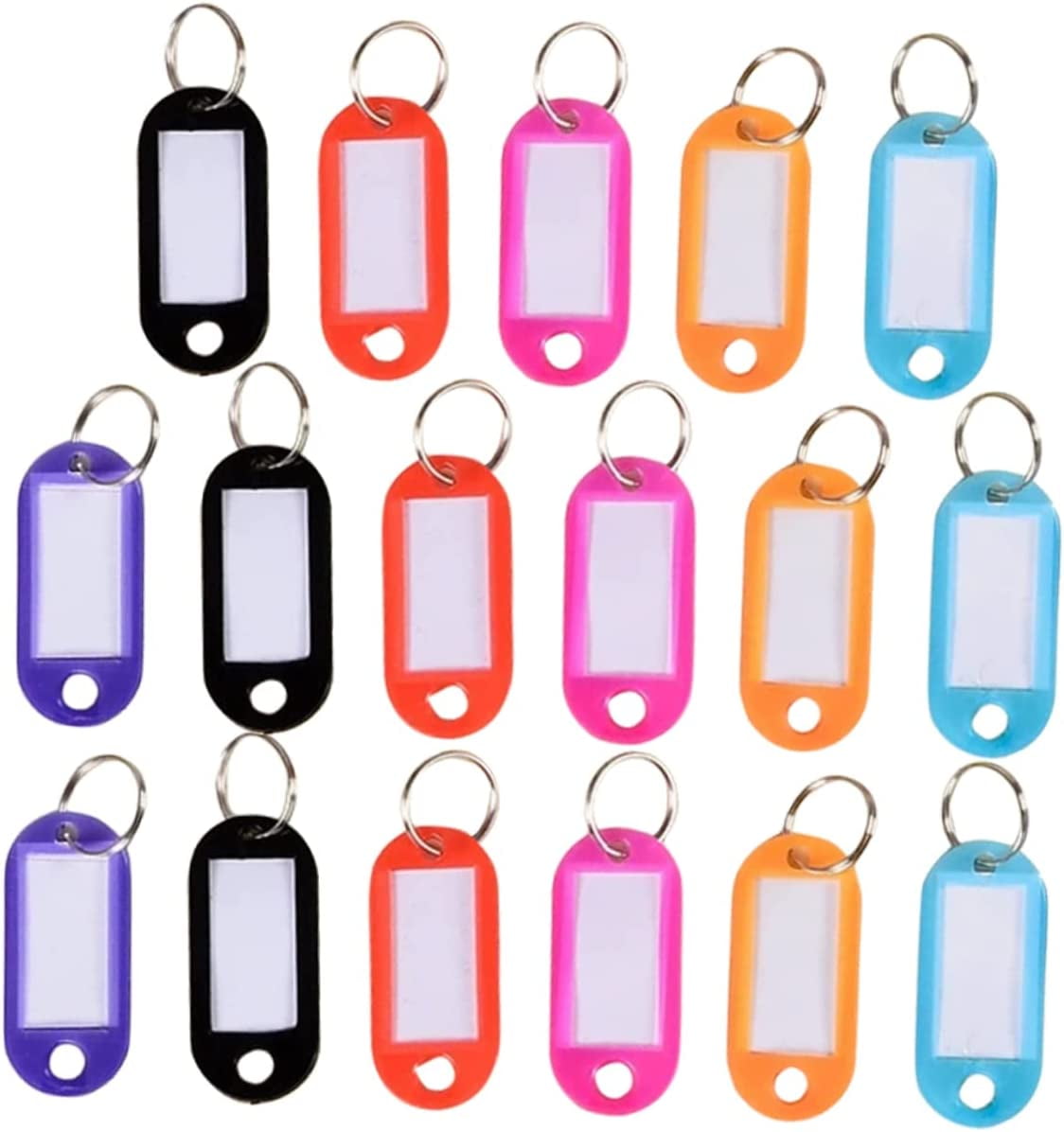 Key Tag Plastic Tags Plastic Key Tags Car Accessory 60pcs Key