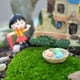 thumbnail image 3 of 10 Piezas Estatuil Miniatura Micro Paisaje Jardín Artesanía Baoblaze Recogedor Decoración de micro paisaje, 3 of 8