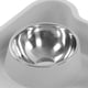 thumbnail image 4 of Cat Water Food Bowl 15 Degree Tilt Prevent Spill Stainless Steel Double Pet Bowl Set Grey, 4 of 4