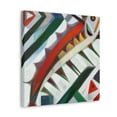 thumbnail image 5 of Pike Fish Impressionism - Canvas, 5 of 25