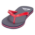 thumbnail image 4 of Sandalias Quiksilver Hombre Molokai Core Negro Rojo Playa negro 27 MX, 4 of 8