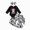 H181-Black, variant on TOWED22 Baby Girl Clothes Newborn Cute Printed Ruffle Romper Bodysuit Bell-Bottom Pant Set Infant Fall Winter Outfits,0-3 M