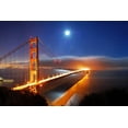thumbnail image 1 of Golden Gate Bridge - CANVAS OR PRINT WALL ART, 1 of 1