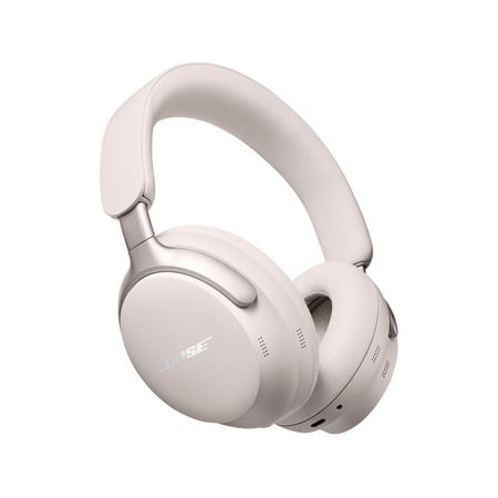 Bose QuietComfort Ultra Wireless Noise Cancelling Bluetooth Headphones, White Smoke