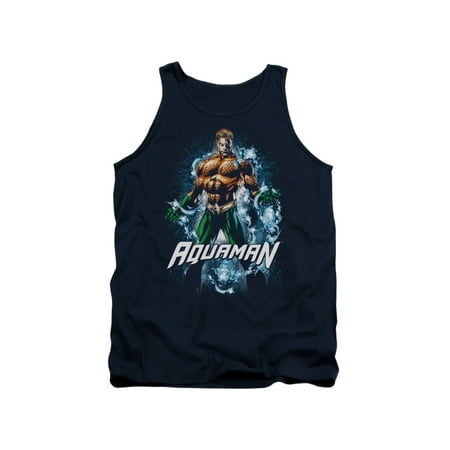 DC Comics Aquaman Water Surge Adult Tank Top Shirt